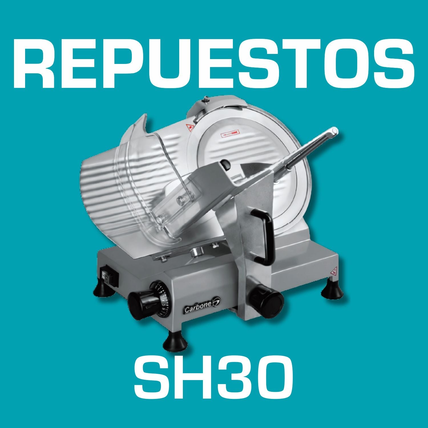 Repuestos Rebanadora embutidos o quesos 300mm. Codigo SH30