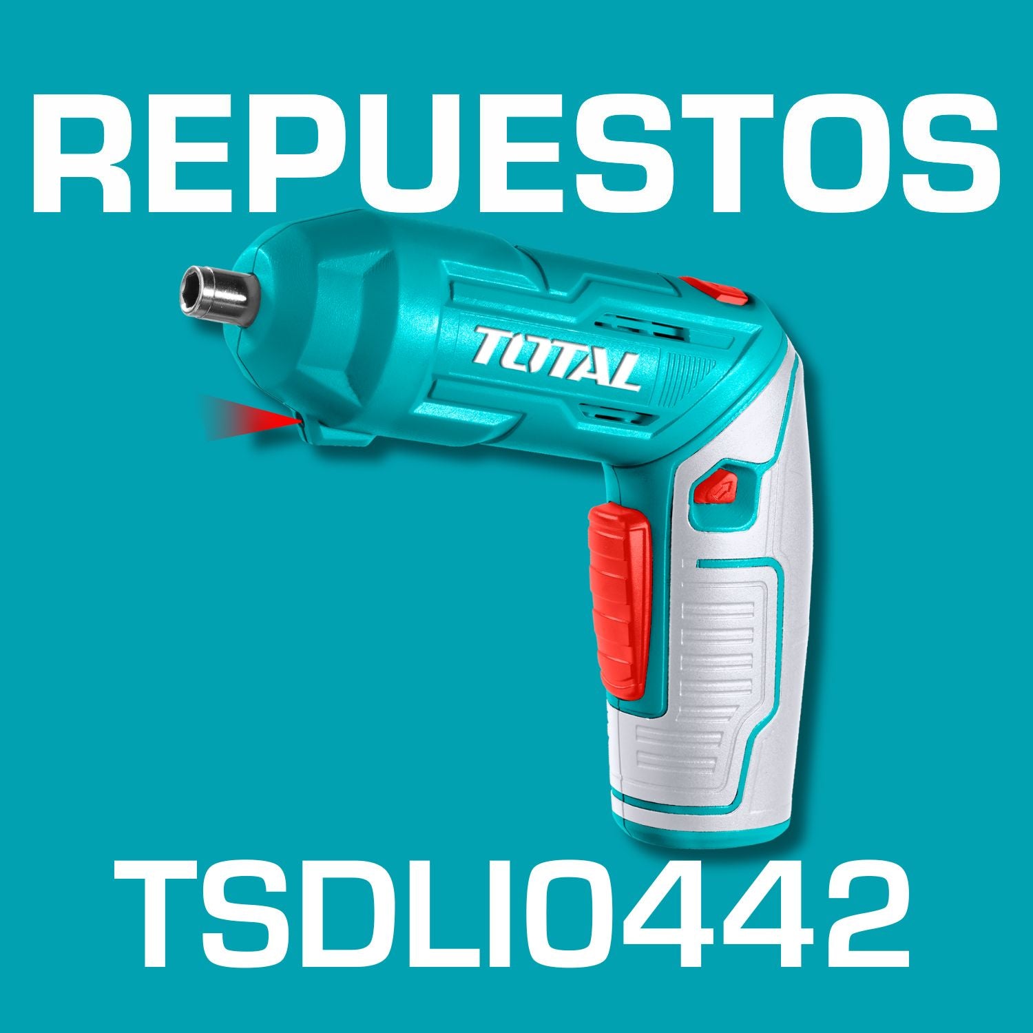 Repuestos Destornillador inalámbrico 4V. Codigo TSDLI0442