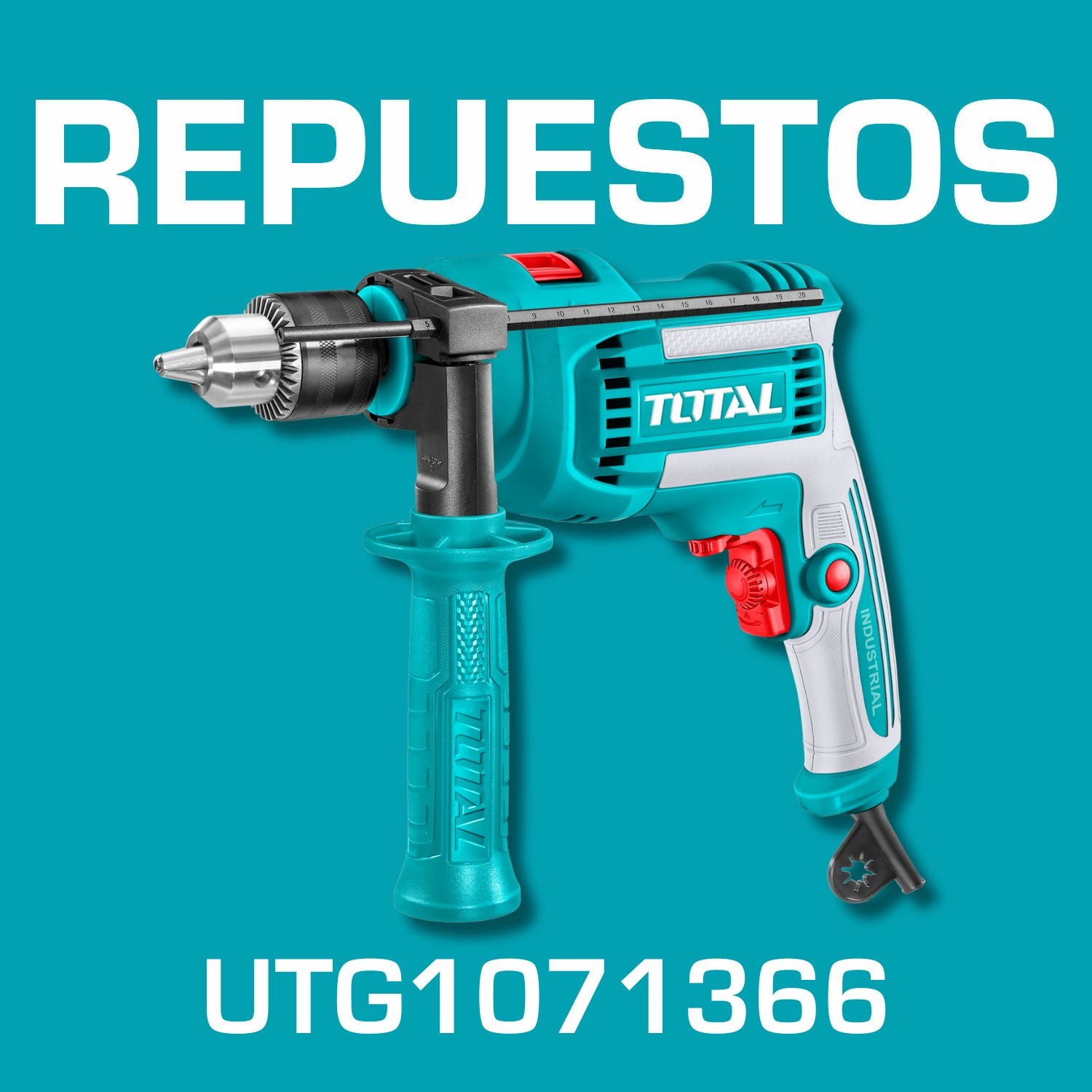 Repuestos Taladro De Impacto Percutor 710W Codigo UTG1071366