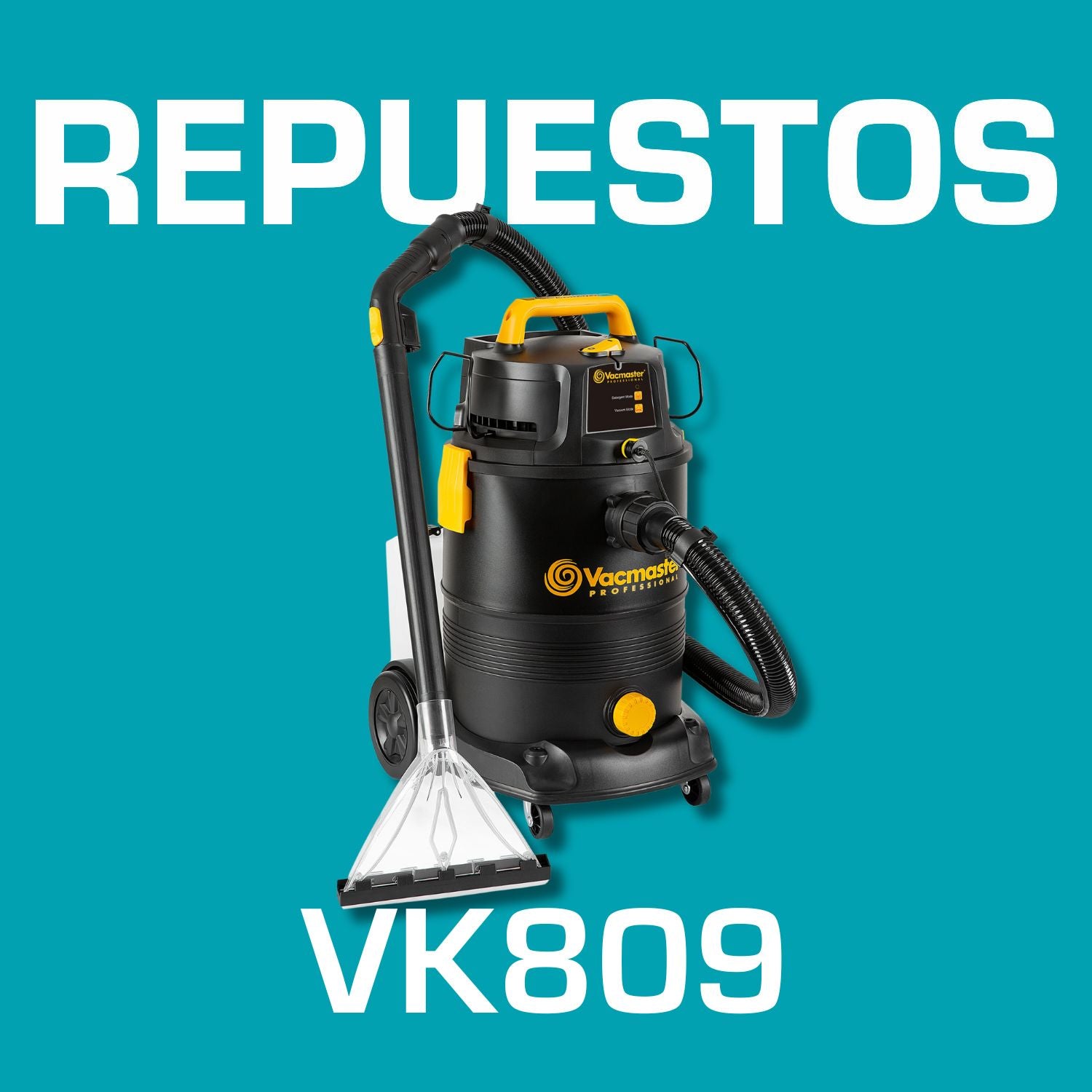 Repuestos Aspiradora de agua VACMASTER. Codigo VK809