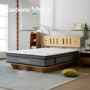 Colchones Ortopédicos  Firmeza 6 Carbone Max Rest  Empacados Al Vacío Pillow Top Colchón Calidad Hotelera Memory Foam Con Resortes 35Cm Espesor (13.7")