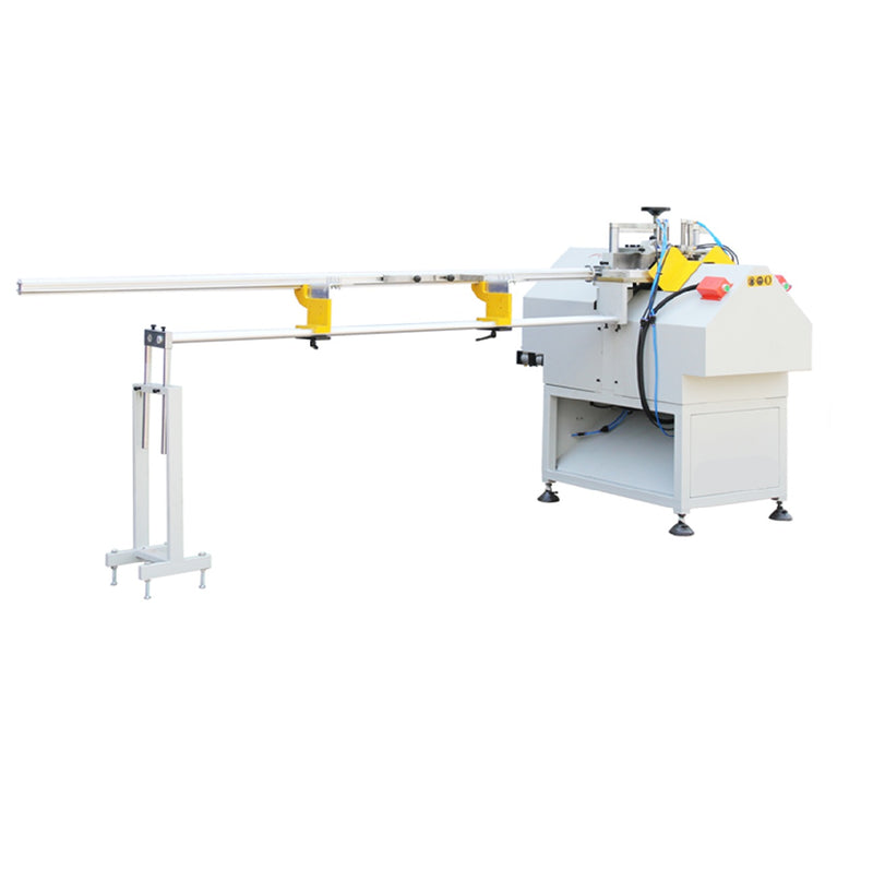 Maquina Cortadora de Junquillos 45° para Perfiles Ventanas PVC. Glazing Bead Saw – Carpintería de Perfiles uPVC
