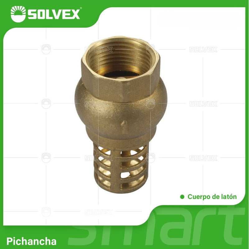 Válvulas De Pie Check Con Cuerpo De Latón. Ideal Para Sistemas De Bombeo Y Tanques.