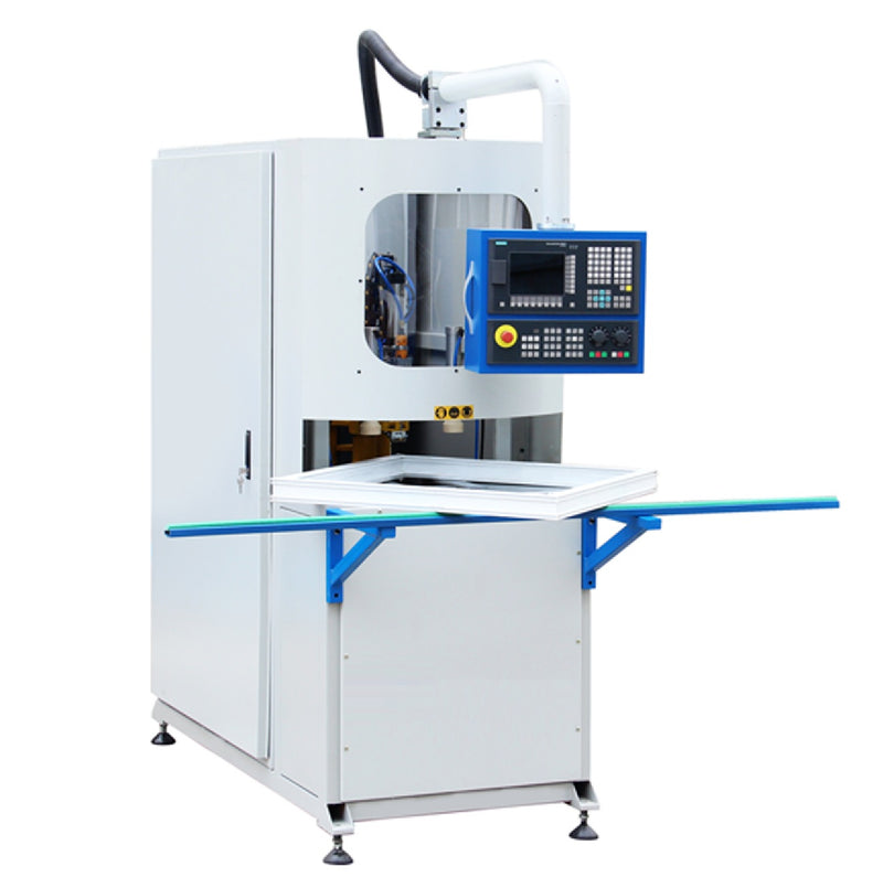 Limpiadora CNC de unión Esquinas soldadura Ventanas PVC. Corner Cleaning Machine – Carpintería de Perfiles uPVC