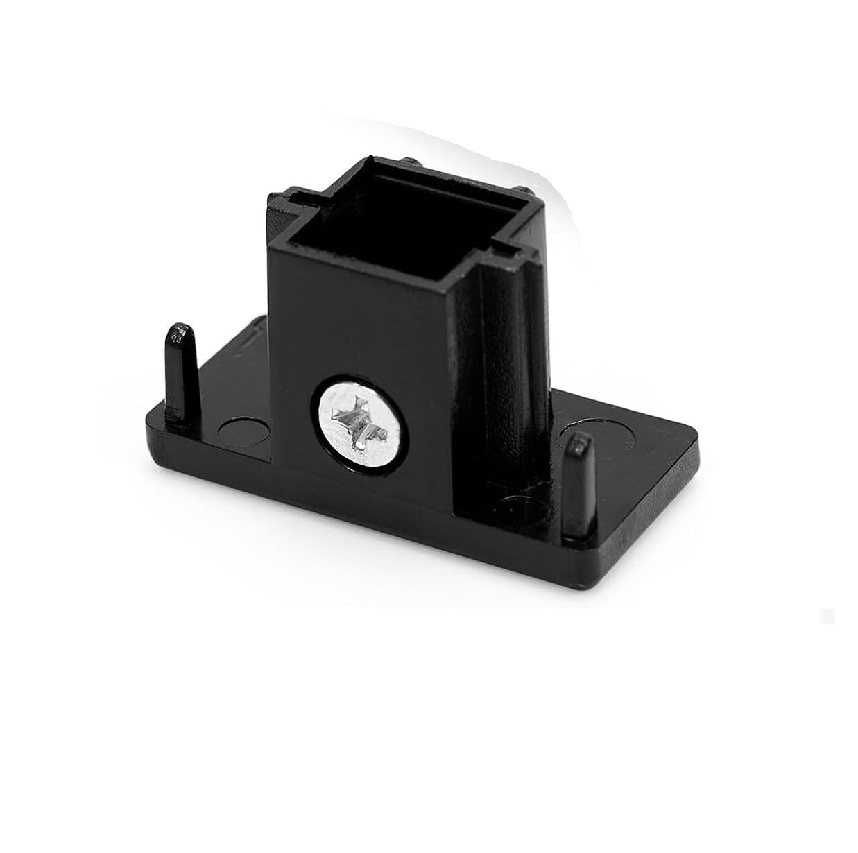 Tapa final para Rieles Track sistema colgante color Negro