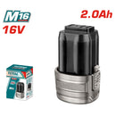 Bateria 16V Litio 2.0 Ah. Compatible con múltiples Herramientas M16
