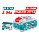 Bateria 8.0 Ah. 20V Lithium-Ion  Indicador Led de carga. Compatible con multiples Herramientas Total