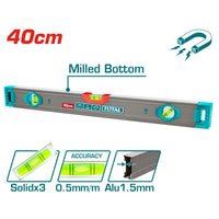 Niveles de agua y Burbuja