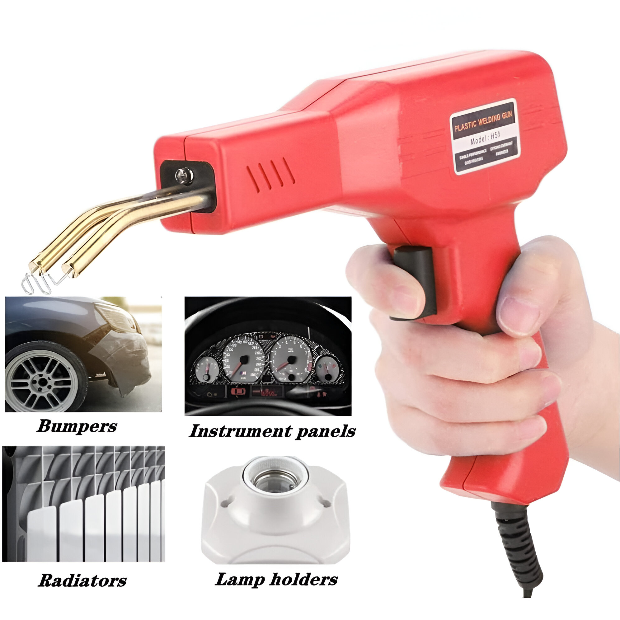 Kit de Pistola soldadora de plástico.