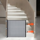 Puerta Retráctil de Seguridad. Barrera de Protección para Niños y Mascotas. Malla Extensible para Escaleras y Puertas 130×78 cm.