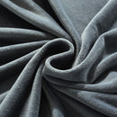 Fundas Elásticas para Sofás. Cubiertas Protectoras para sillones de Terciopelo Suave. Color Gris Claro.