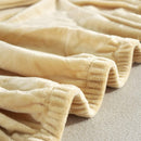 Fundas Elásticas para Sofás. Cubiertas Protectoras para sillones de Terciopelo Suave. Color Beige.