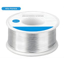 Rollos Cautin Estaño 63% Y Plomo Para Soldar (50grs). Alambres De Soldadura De Alta Conductividad Para Electrónica. Contenido Fundente 2%. Punto De Fusión 183°C.