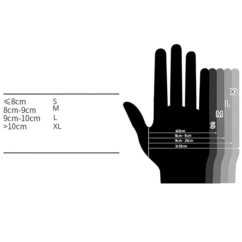 Guantes Desechables De Nitrilo Azul De Alta Elasticidad Sensibles Al Tacto.