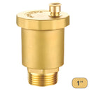 Válvula De Aire Automática De Latón DN25 1” Para Calderas, Radiadores Y Sistemas De Agua