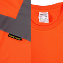 Camisas Suéter De Seguridad Con Rayas Reflectivas. (Color Naranja Fosforescente). Manga larga.