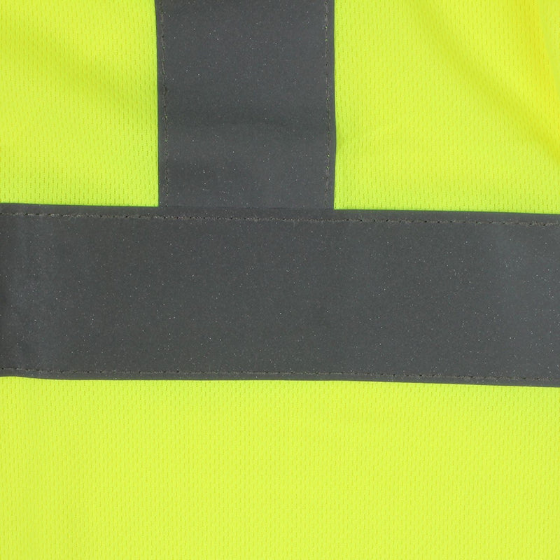 Camisas Suéter De Seguridad Con Rayas Reflectivas. (Color Verde Fosforescente). Manga Larga