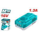 Cargador de Batería 16V 1.3A para herramientas Total M16