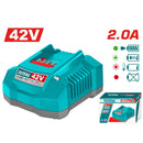 Cargador Rápido TOTAL 42V 2.0A para Baterías Total de 42V