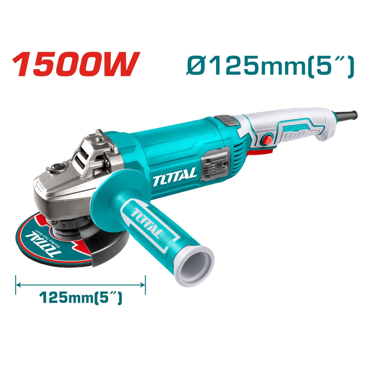 Esmeriladora angular 5" 1500W