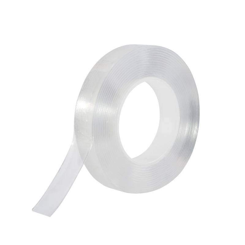 Cinta Doble Contacto Transparente. Tape Doble Contacto Tamaño 24mm X 5 Metro Largo.