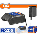 Cargador 20V. Rápido Para Baterías Litio 1.0Ah. Carga Total En 1Hr Wadfow