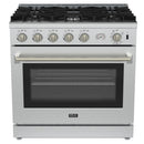 Estufa a gas Venecia 76. Color Inox.