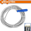 Destapador De Cañería Tubo Flexible 9Mmx10m. Acero Flexible. Para Eliminar Desechos En Cañería. Destapacaños