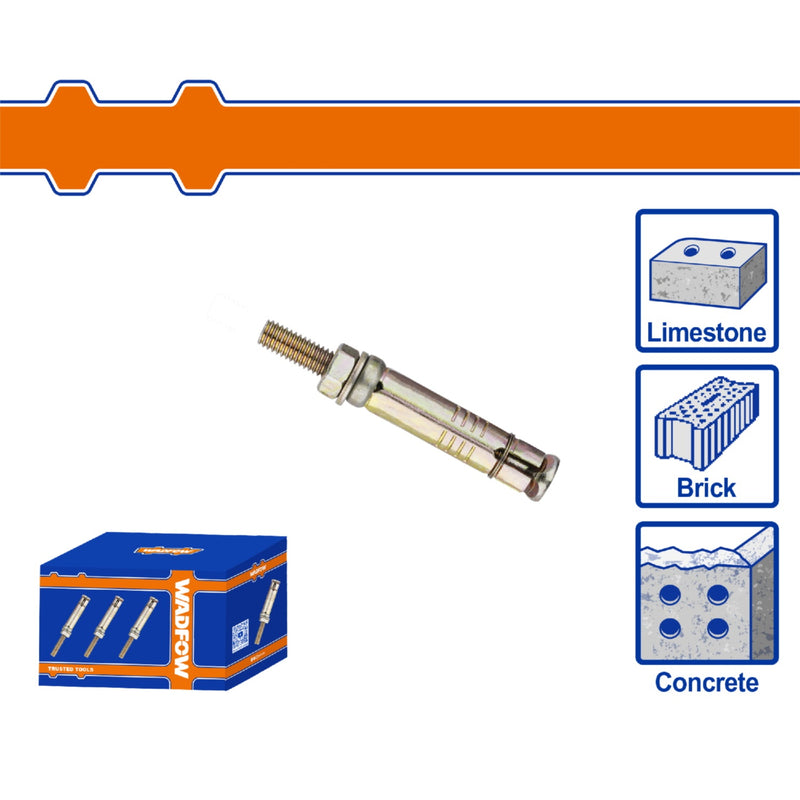 Tacos de anclaje expansible  Galvanizado Zincado