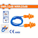 Tapones de Oído Anti Ruido. Suaves y Ultra Flexibles. Protector auditivo.