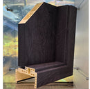 Esquina muestra de exhibición puerta WPC color WENGUE 280X350MM