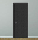 Puerta WPC 45mm madera interior Wengue Recamara 100x240cm incluye marco completo y herrajes silver. Altisima calidad y resistencia