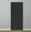 Puerta WPC 45mm madera interior Wengue 85x215cm incluye marco completo y herrajes silver. Altisima calidad y resistencia