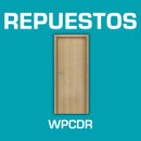 Repuestos para puertas WPC45mm madera interior. Códigos WPCDR.