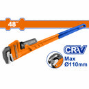 Llave de tubo forjada 48" Cr-V Diámetro 110mm Remache sólido Forjado