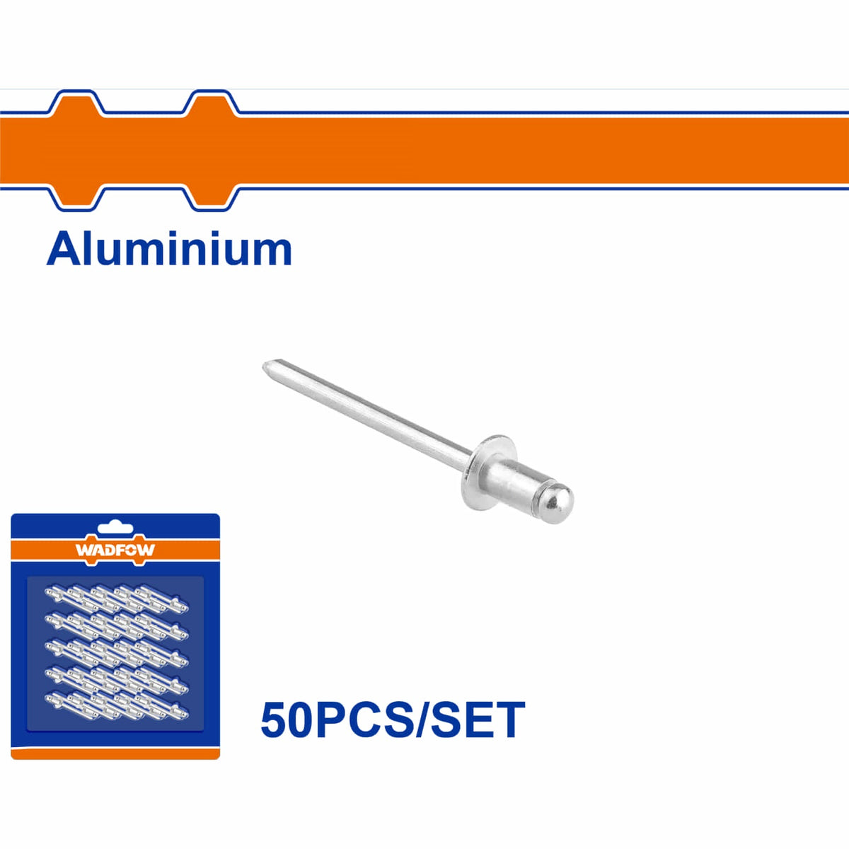Cofan Remache De Ala Ancha De 4.0 X 18 Mm | Sujeción Segura En Materiales Blandos | Acero De Calidad