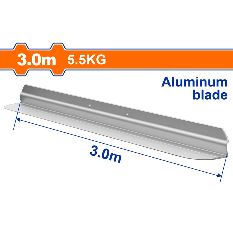 Hoja de Aluminio para Regla Vibratoria WSFS2A09 Tamaño de la hoja: 3.0m 7.2kg