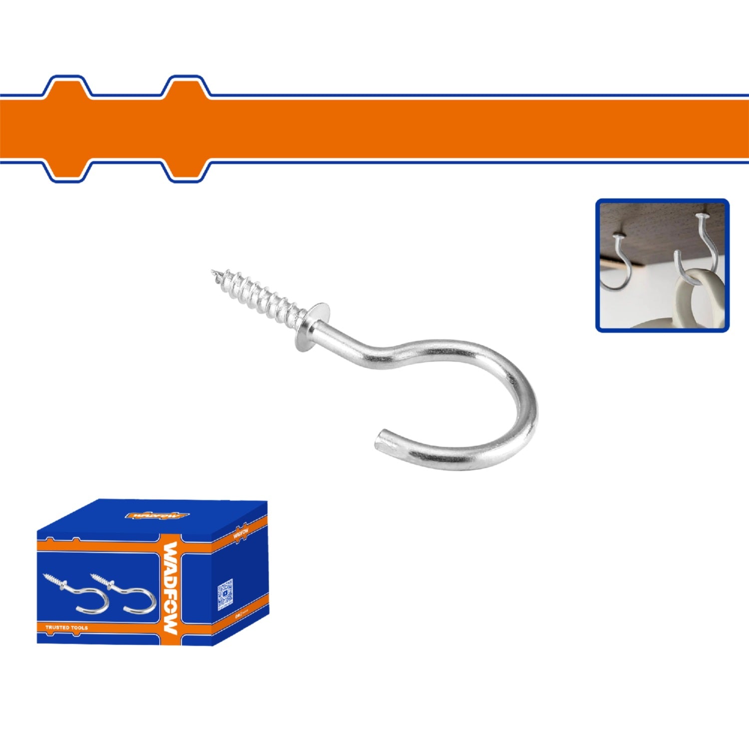 Tornillos Gancho Garfio Acero al carbono Galvanizado