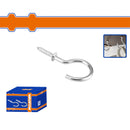 Tornillos Gancho Garfio Acero al carbono Galvanizado