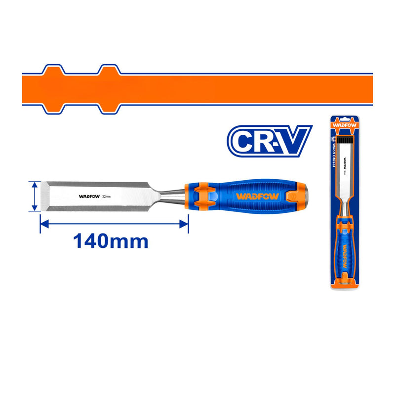 Cinceles de madera. Mango ergonómico 60CRV Long. 140mm