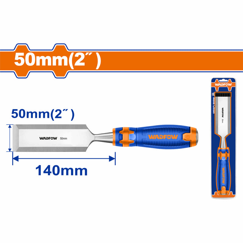 Cincel de madera 50mm. Mango ergonómico 60CRV Long. 140mm