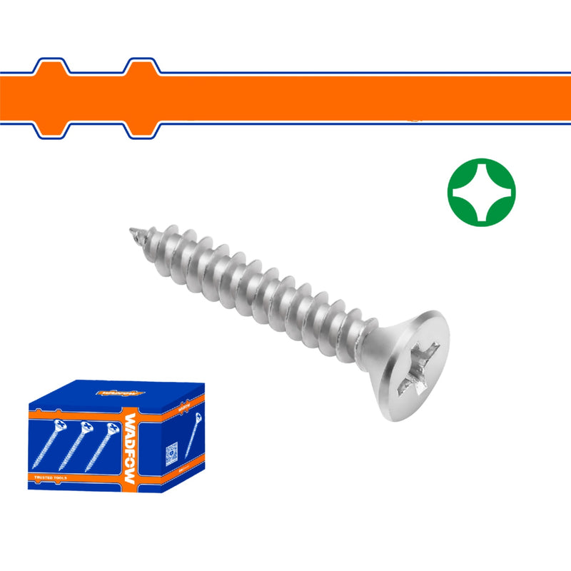 Tornillos para Metal Phillips Cabeza Avellanada. Autorroscante Acero al Carbono