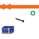 Tornillos para Aglomerado Phillips Avellanado. Acabado Fosfatado