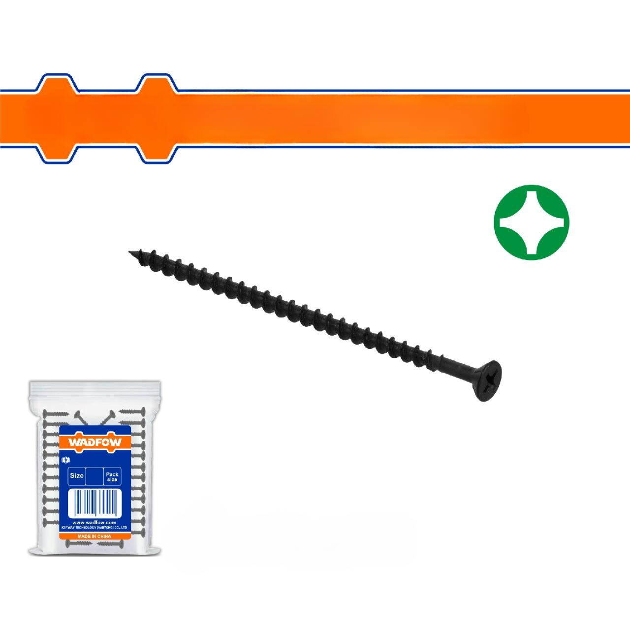 Tornillos para Aglomerado MDF  Phillips Avellanado. Acabado Zinc.