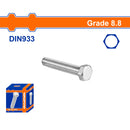 Tornillos Hexagonales  Rosca completa. Grado 8.8 Galvanizado. Pernos Hexagonales. Acero al carbón