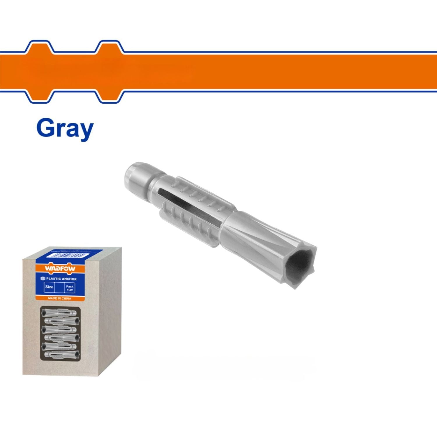 Tacos de plástico Gris