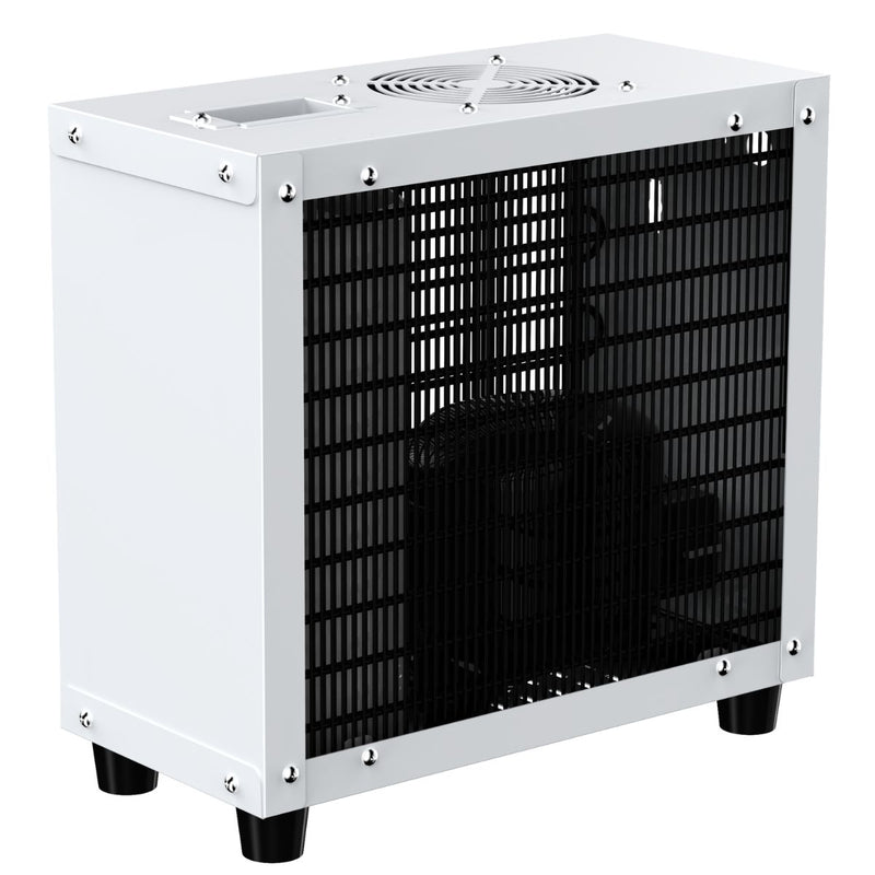 Enfriador De Agua Bajo Fregador 6-8°C de 125W y 0.8L/Min En Acero Inoxidable (240x435x405mm)