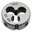 Terrajas Machos Para Roscas Redondas Para Roscar M5 HSS M2, DIN 223. Tamaño Interior 20Mmx7Mm.