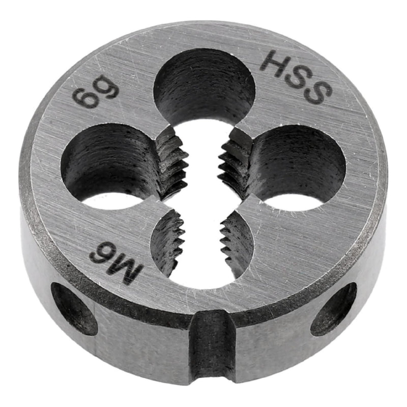 Terrajas Machos Para Roscas Redondas Para Roscar M6 HSS M2, DIN 223 Tamaño Interior 20Mmx7Mm