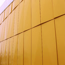 Lamina de aluminio compuesto Panel ACM Revestimiento de alta calidad color Amarillo Advertising B016